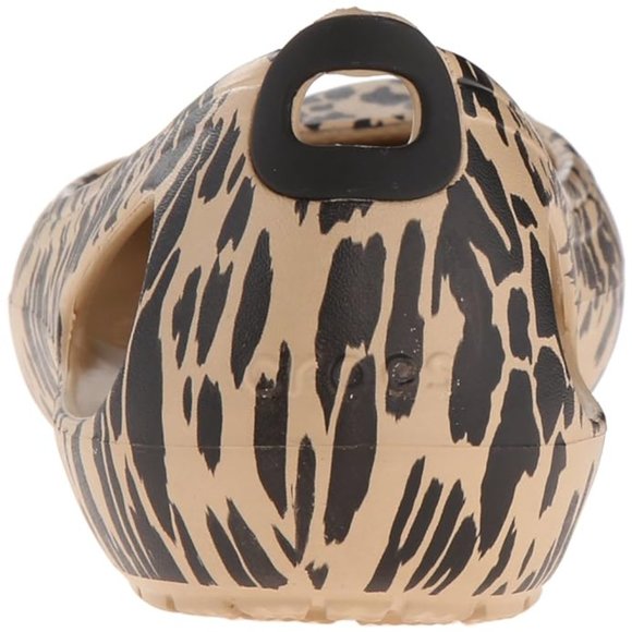 Crocs Women's Kadee Animal Print  Slip-On Casual Ballet Flat Shoe Size W5 - Picture 6 of 16